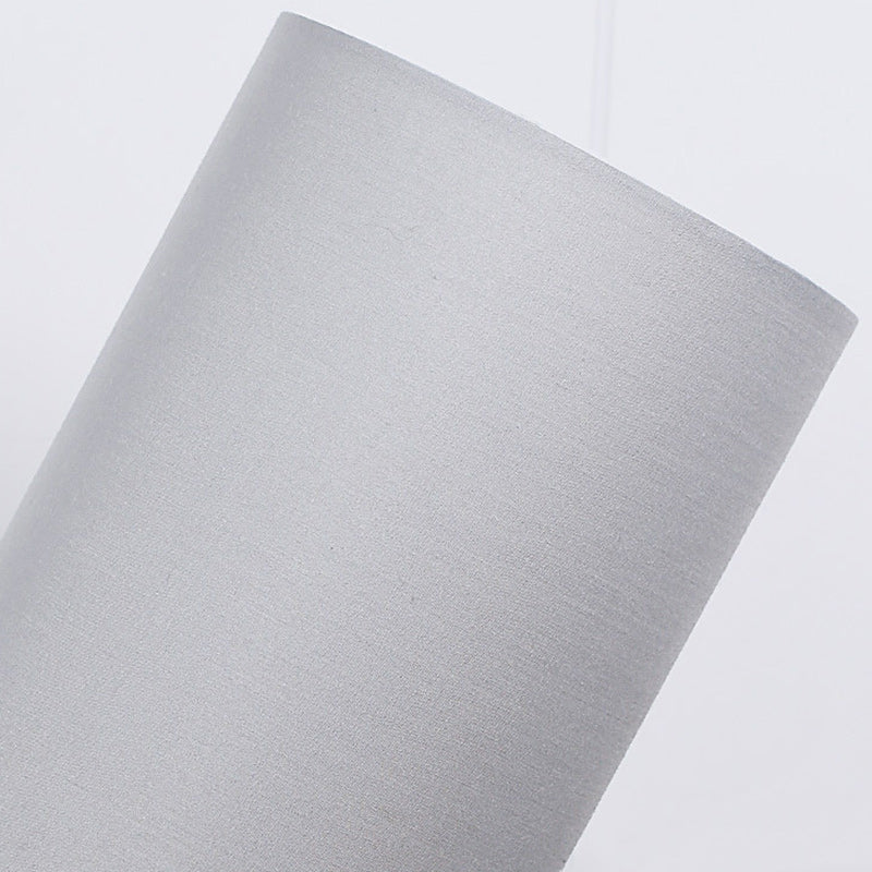 Hjemix | Tradisjonell japansk sylinder trestoff 1-lamps bordlampe for stuen