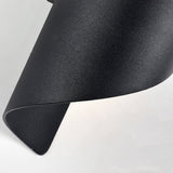 Hjemix | Moderne Minimalistisk Vanntett Spiral Aluminiums Akryl LED Vegglampe for Soverom