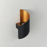 Hjemix | Moderne Minimalistisk Vanntett Spiral Aluminiums Akryl LED Vegglampe for Soverom