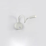 Hjemix | Modern Minimalist Iron Round Flexible Bend Tube LED Reading Lamp Wall Sconce Lamp for Bedroom