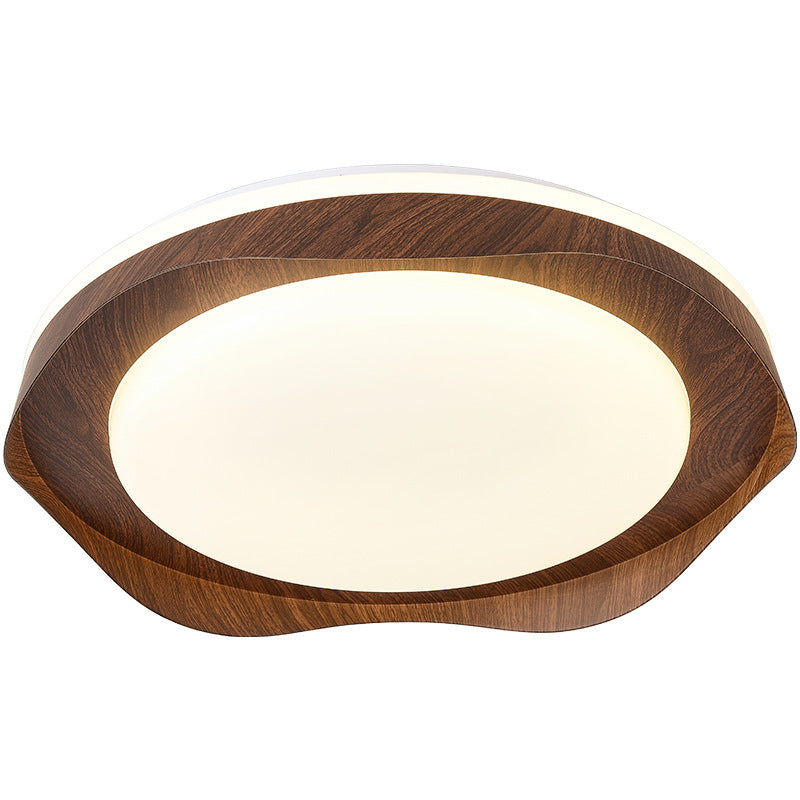 Hjemix | Enkelhet Jern Akryl Rund LED Taklampe for Soverom