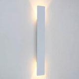 Hjemix | Moderne Minimalistisk Lang Stripe Aluminium Akryl LED Vanntett Vegglampe For Utendørs Patio
