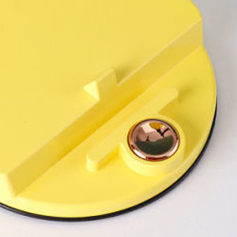 Hjemix | Moderne Minimalistisk Rund Brettet ABS LED Bordlampe For Stuen