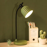 Hjemix | Moderne Minimalistisk Rund Brettet ABS LED Bordlampe For Stuen