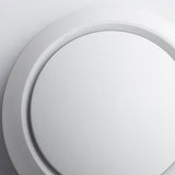 Hjemix | Moderne nordisk jern rund eklips roterbar LED vegglampe for nattbord