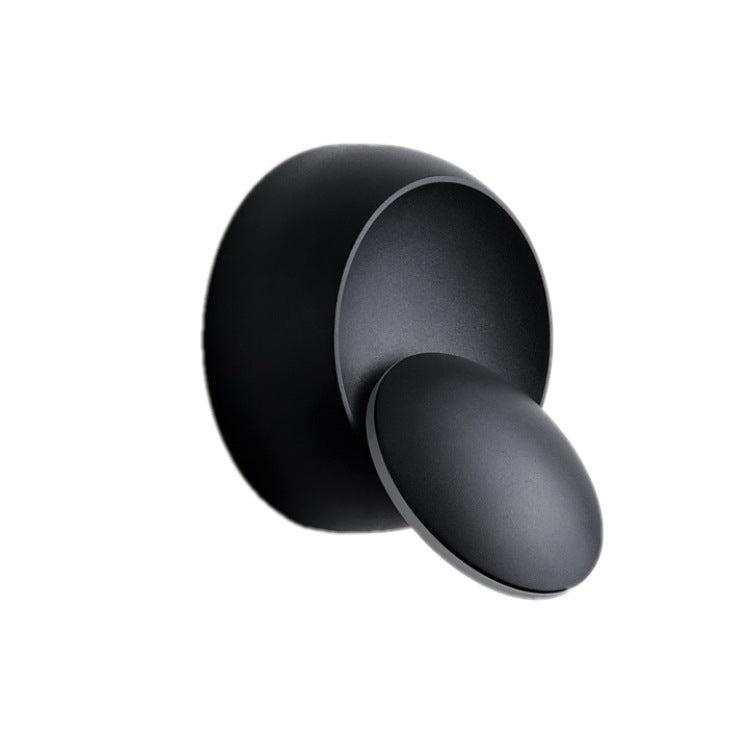 Hjemix | Moderne nordisk jern rund eklips roterbar LED vegglampe for nattbord