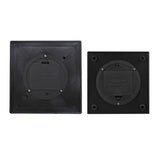 Hjemix | Contemporary Retro ABS Simulert Flamme Peis Rundt Batteri Rektangulær LED Bordlampe For Stue