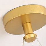 Hjemix | Moderne Nordisk Rund Metall Silica LED Semi-Flush Mount Taklampe for Korridor