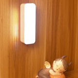 Hjemix | Moderne Minimalistisk Oppladbar Magnetisk Sugkopps Plaststrimm Rectangulær LED Vegglampe Nattlampe For Studering