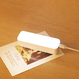 Hjemix | Moderne Minimalistisk Oppladbar Magnetisk Sugkopps Plaststrimm Rectangulær LED Vegglampe Nattlampe For Studering