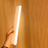 Hjemix | Moderne Minimalistisk Oppladbar Magnetisk Sugkopps Plaststrimm Rectangulær LED Vegglampe Nattlampe For Studering