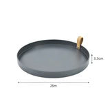 Hjemix | Enkel ensfarget rund oppbevaringsfat