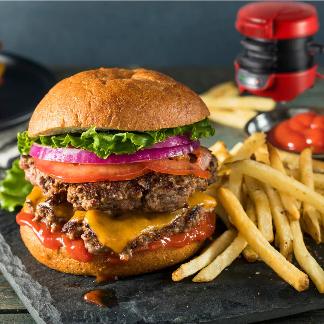 Hjemix | Manuel Multifunksjonell Burgerpresse