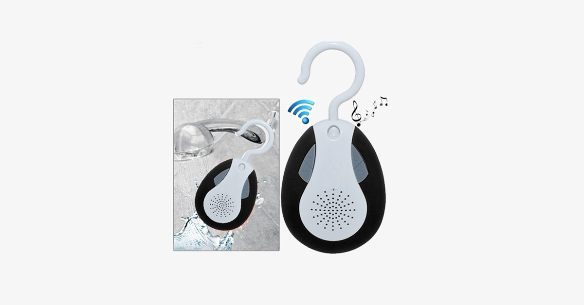 Hjemix | Hi-Tech Bluetooth Dusjhøyttaler – Vanntett og Nytbar