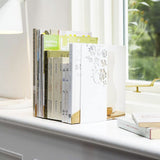 Hjemix | Bokstøtter (Sett med 2) - To størrelser - Stål