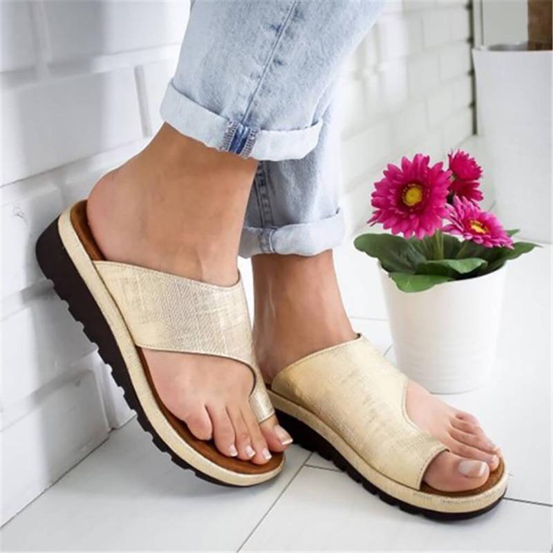 Hjemix | Ortopediske Kvinne Sandaler, Hallux Valgus korrigerende