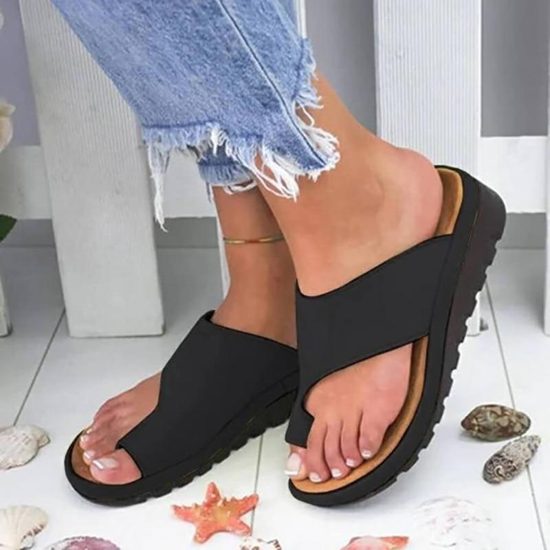 Hjemix | Ortopediske Kvinne Sandaler, Hallux Valgus korrigerende