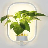 Hjemix | Botanisk Vegglampe - vegglampe med plante for stilfull belysning