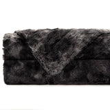 Hjemix | Dobbeltsidig oversized ulv faux fur kastepledd