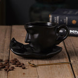 Hjemix | Kyssnades Face keramisk kaffekopp