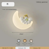 Hjemix | Vegglampe Måne | Mild belysning | Høy kvalitet - Noram