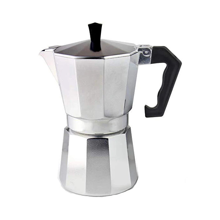 Hjemix | Klassisk italiensk espresso-maskin for komfyren - 12 kopp moka-gryte