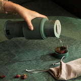 Hjemix | CompactKettle | Elegant elektrisk sammenleggbar vannkoker | Plassbesparende og elegant