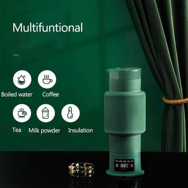 Hjemix | CompactKettle | Elegant elektrisk sammenleggbar vannkoker | Plassbesparende og elegant