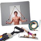 Komplett sett med motstandsbånd (11 deler)