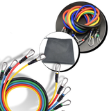 Komplett sett med motstandsbånd (11 deler)