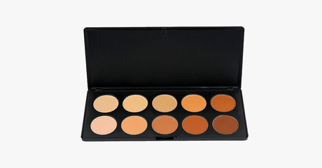 Hjemix | 10 Farge Concealer Palett - Magisk skjuler alle dine ufullkommenheter og mørke ringer for å gi deg et feilfritt utseende!
