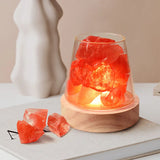 Hjemix | Himalaya Saltlampe - Krystall Nattlys & Aromaterapi Diffuser