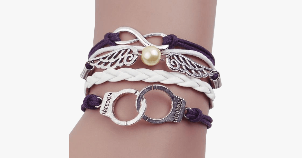 Hjemix | Dark Angel 50 Shades Armbånd