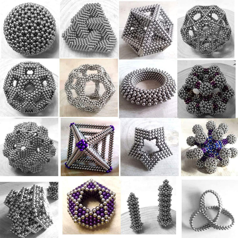 Hjemix | Decompressjon Rubik's kube Magnetisk ball