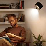 Hjemix | 360° trådløs oppladbar vegglampe | Allsidig LED-belysningsløsning