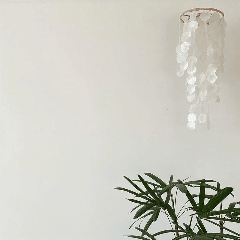 Hjemix | ShellDreams Håndlagd Barnerom Vindklokke | Skjell Mobil | Beroligende Lyder