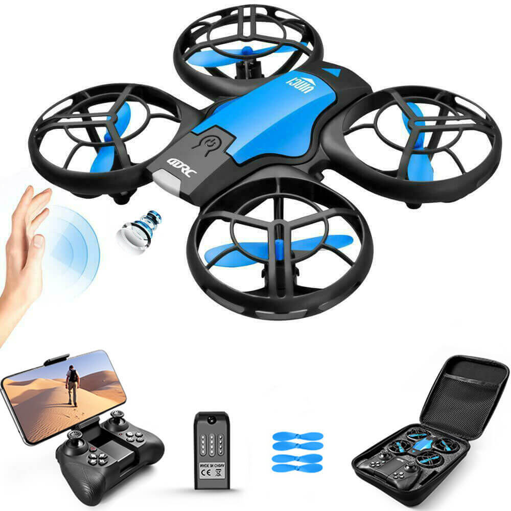 Hjemix | Kamera for Nybegynnere | Flygende RC Quadcopter med Bevegelse og Mobilkontroll