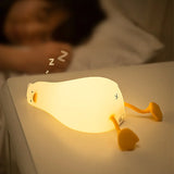 Hjemix | QuackyGlow LED And Mood Light | Morsom Nattlampe | LED Dekorasjon for Hjem & Barnerom