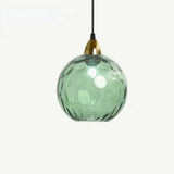 Hjemix | Glasora Pendellampe - Transparent Glassball med LED-belysning