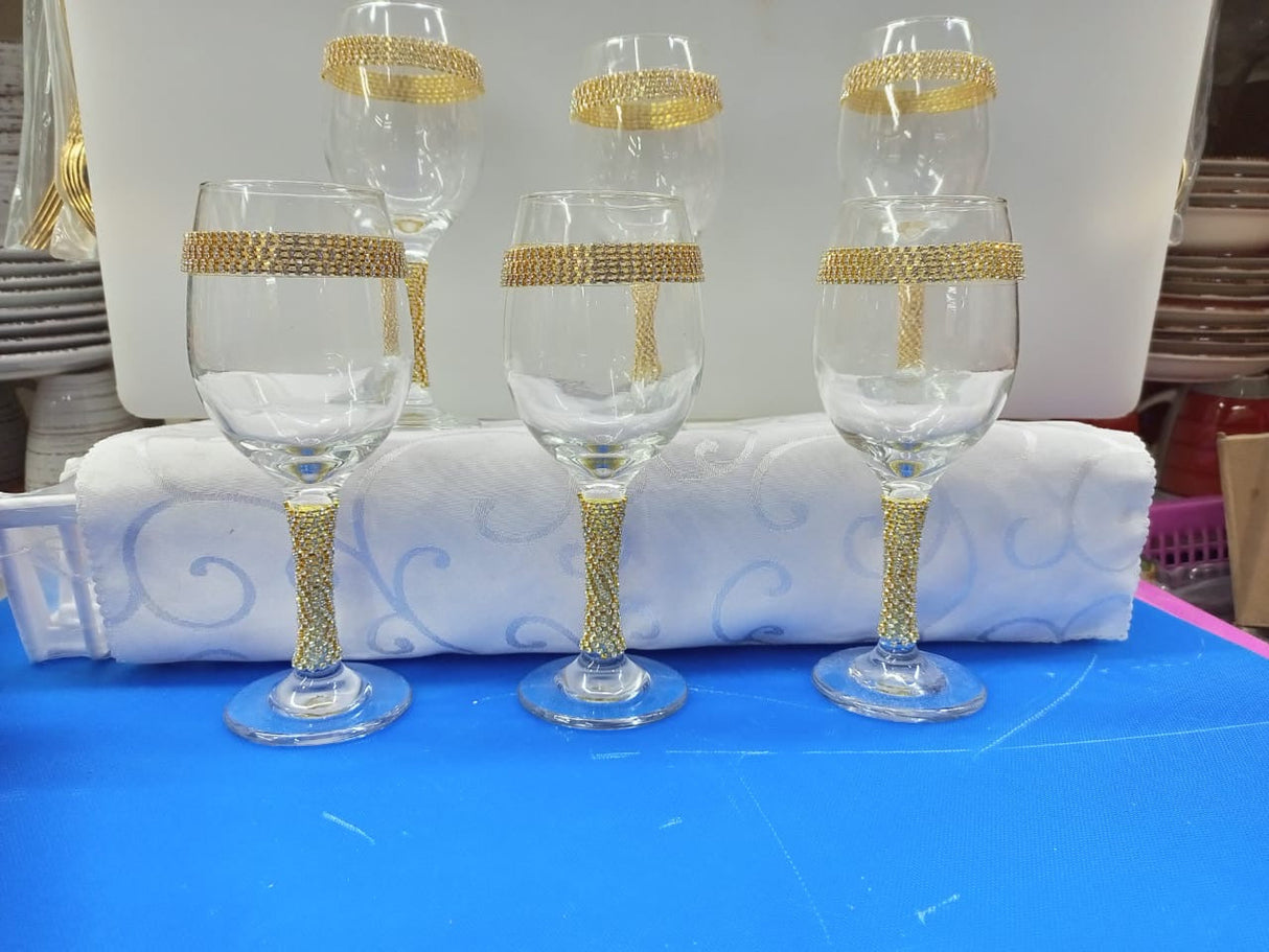 Hjemix | Vin Glass Gobler 6 Stykker