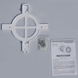 Hjemix | 18x3W ABS plastbassengvegglampe undervannsbelysning (Hvit)