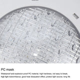 Hjemix | 18x3W ABS plastbassengvegglampe undervannsbelysning (Hvit)
