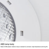 Hjemix | 18x3W ABS plastbassengvegglampe undervannsbelysning (Hvit)