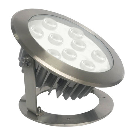 Hjemix | 9W Quadrat Park Landskaps LED Underwater Light Pool Light (Varm Hvit Lys)