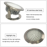 Hjemix | 9W Quadrat Park Landskaps LED Underwater Light Pool Light (Varm Hvit Lys)