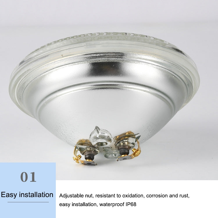 Hjemix | 18W LED Innfelt Bassenglys Undervanns Lyskilde (Varm Hvit Lys)