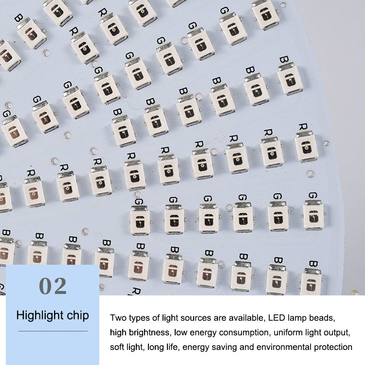 Hjemix | 18W LED Innfelt Bassenglys Undervanns Lyskilde (Varm Hvit Lys)