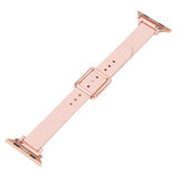 Hjemix | Frerndorf | Magnetisk Roségull Firkantet Spenne Klokke Rem for Apple Watch Series 9&8&7 41mm / SE 3&SE 2&6&SE&5&4 40mm / 3&2&1 38mm (Midnatt Blå)