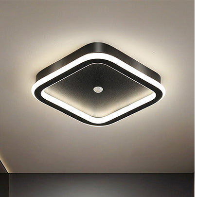 Hjemix | MotionGlide PIR Bevegelsessensor LED Taklampe | Smart Belysning | Energisparende | Perfekt for Gang & Bad