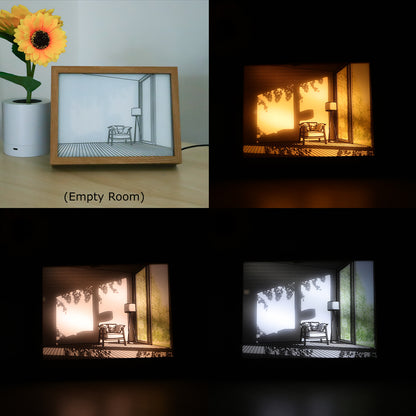 Hjemix | Kreativ DIY Sollys Maleri Nattlampe